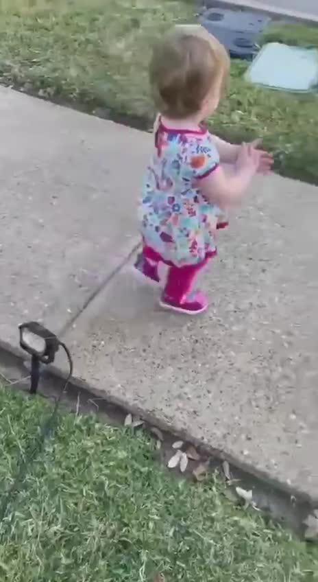 [ 동영상 ] She was born in 2020, and she thinks everything