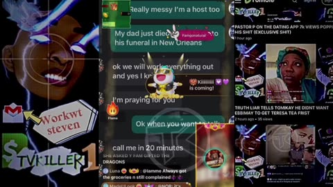 NONY & FAMGONATURAL HAVE A CONVERSATION ABOUT MEESY CALLER