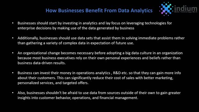 The Value Of Data Analytics In The Modern World