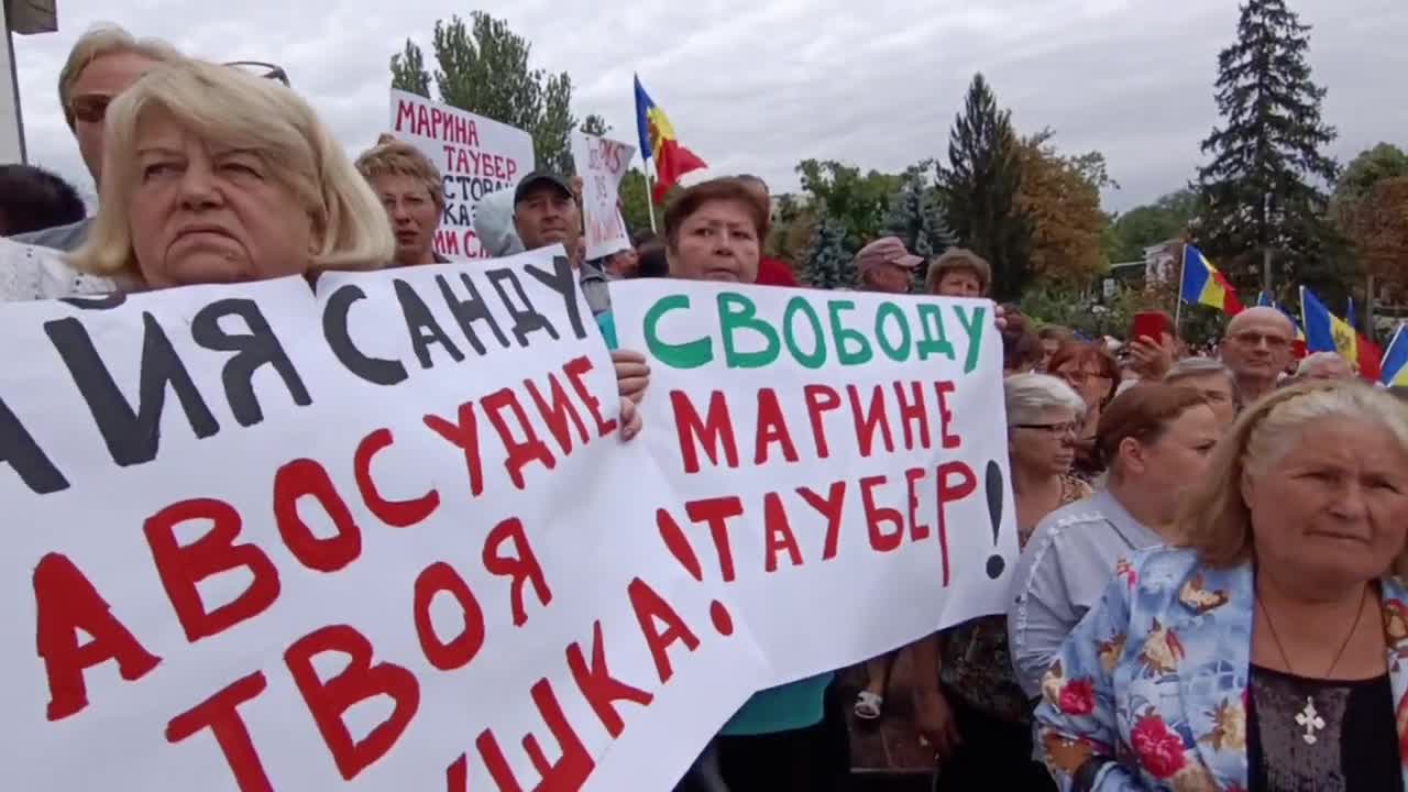 Moldova: protests in response to rising energy prises (Sept. 3, 2022)