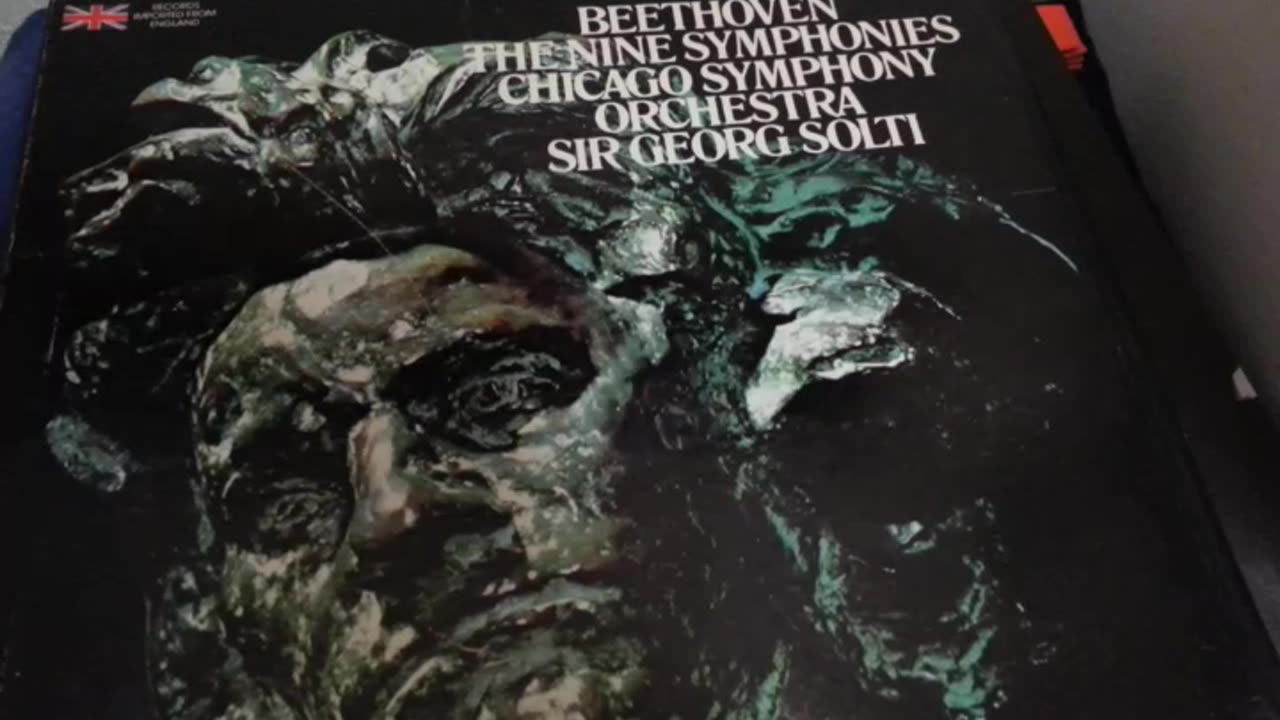 Beethoven Symphony 2 [Nine Symphonies Sir Georg Solti Chicago Symphony London Records 9x LP Box Set]
