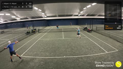 SwingVision Doubles 11/9/21
