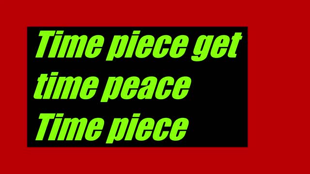 Agathyus ¬ Time piece (official lyrics¬audio)