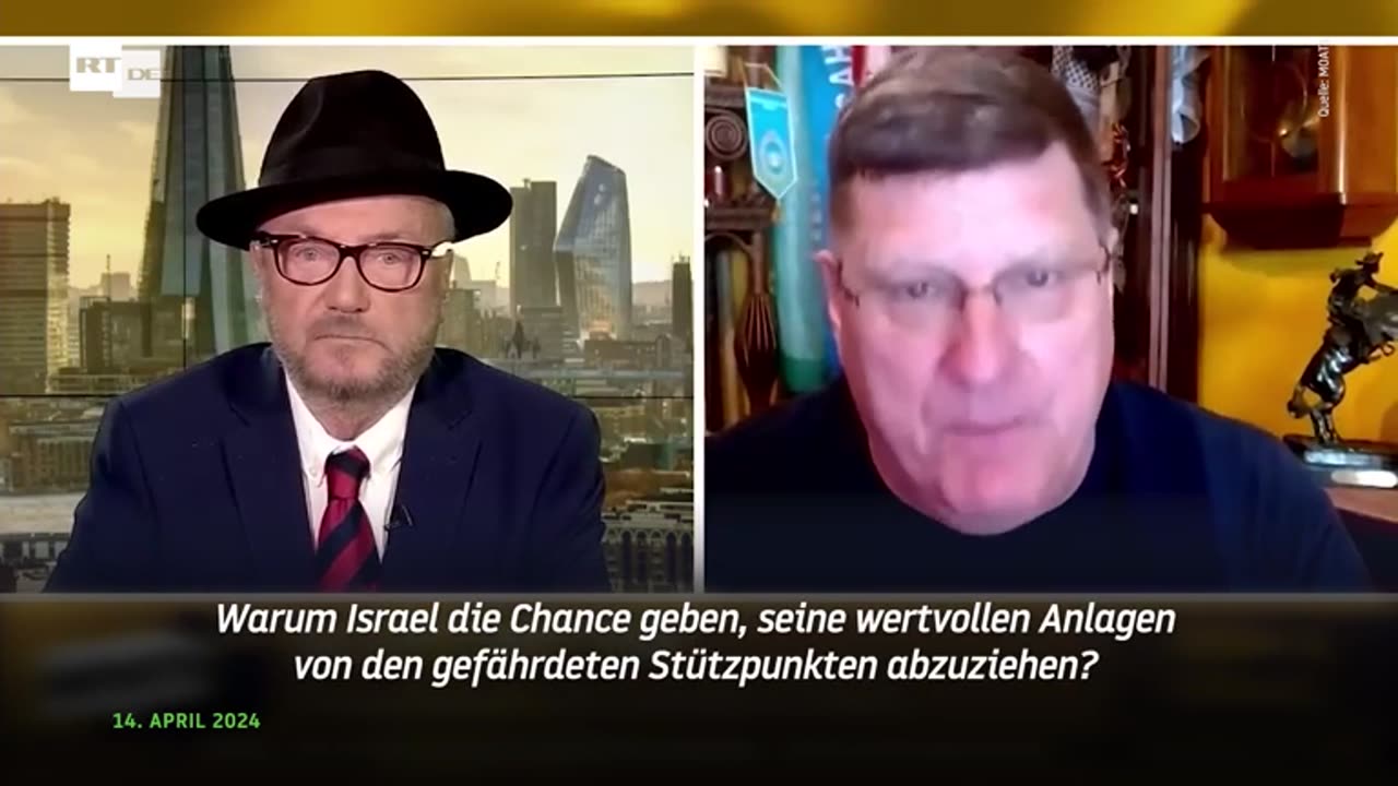 Scott Ritter zu Irans Vergeltungsschlag auf Israel Ein großer iranischer Sieg 15.o4.2024 eng.UT.deu.