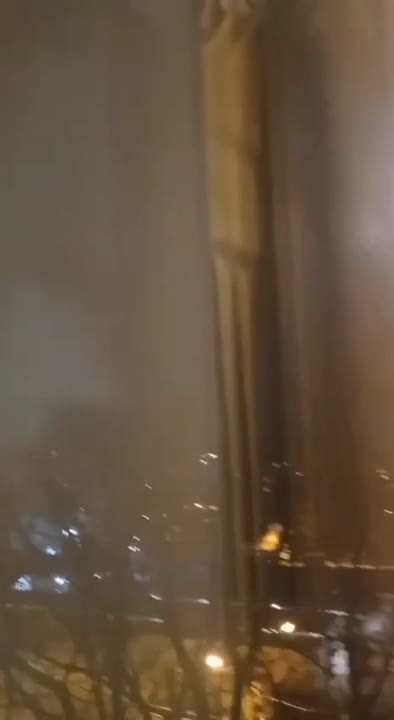 Russian Air Defence Engaging Tochka in Makiivka