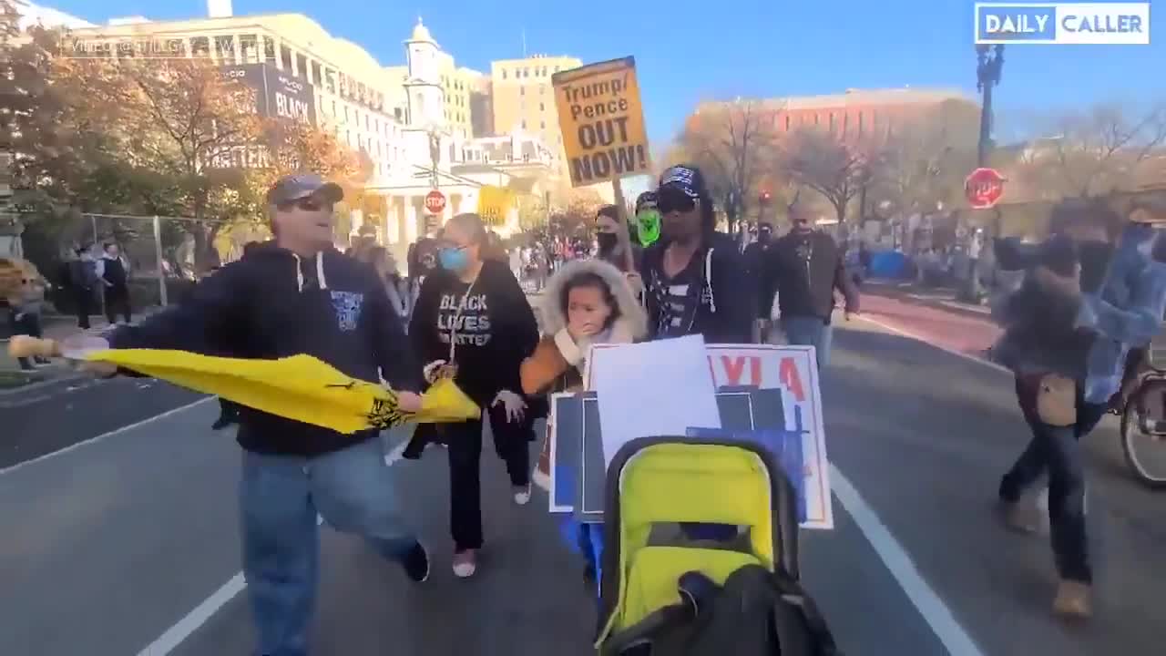 SUPERCUT: Shocking Antifa Violence Amid Trump Rally Rocks Washington DC