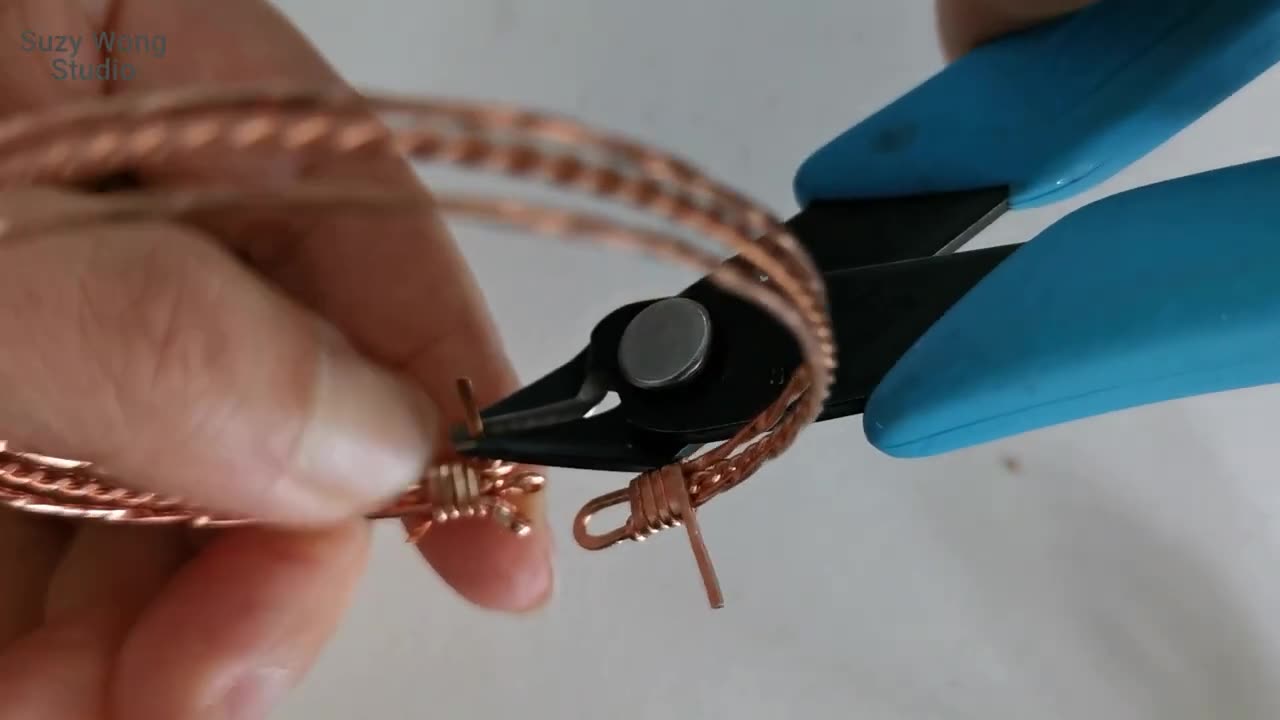 Unisex Bracelet - Simple Bangle - Easy Bracelet - Wire Wrap Tutorial - DIY Jewelry - How to make