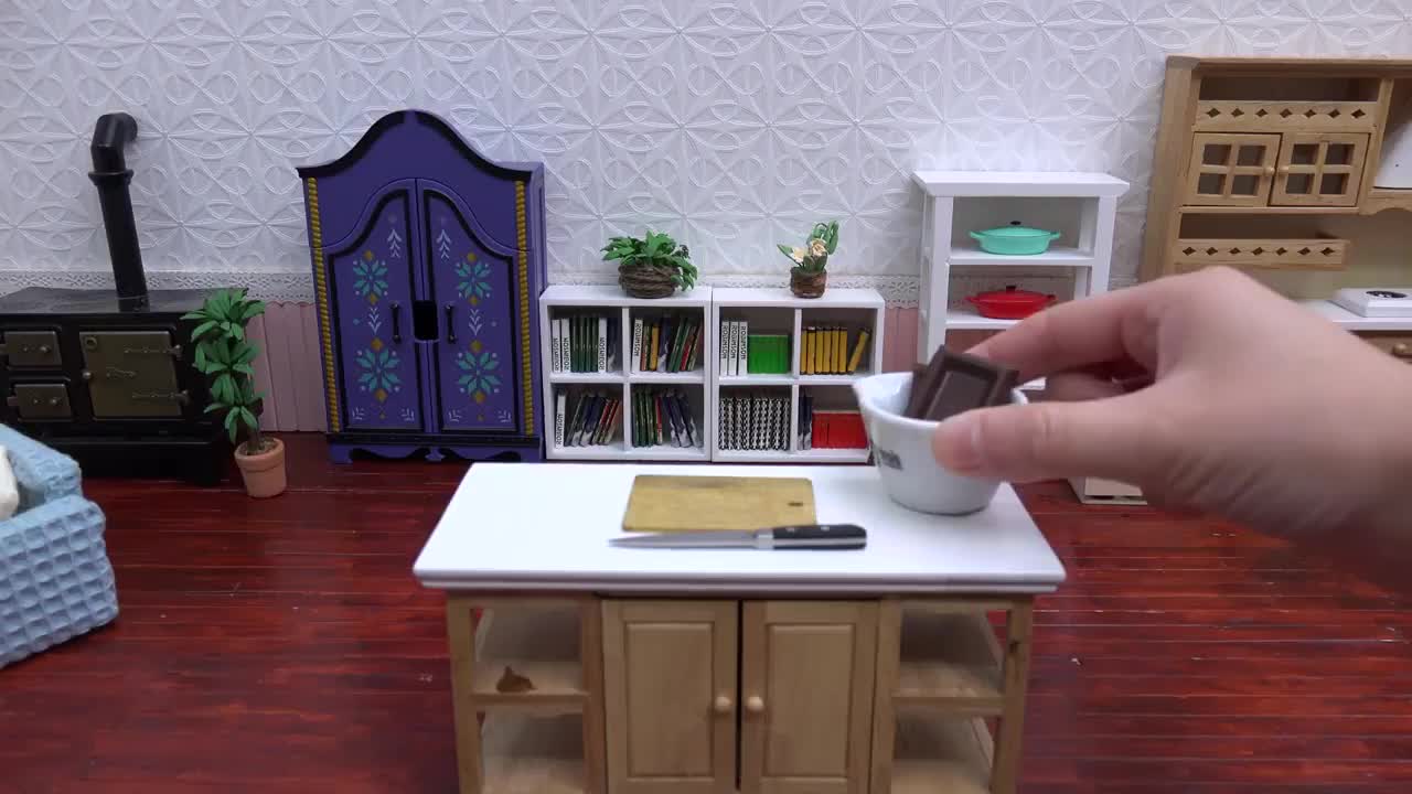 Mini Food cooking Chocolate Cake