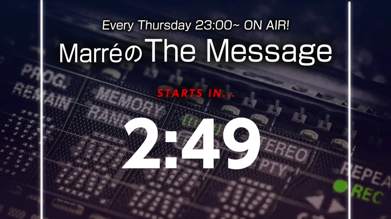 「国際パンデミック準備事務局100日ミッション報告！ 」 MarreのThe Message vol.113 2024.3.7(thu) 23:00〜ON AIR❗