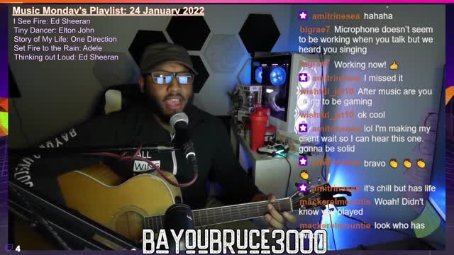 Thinking Out Loud : Ed Sheeran (Bayou Bruce 3000 Cover)