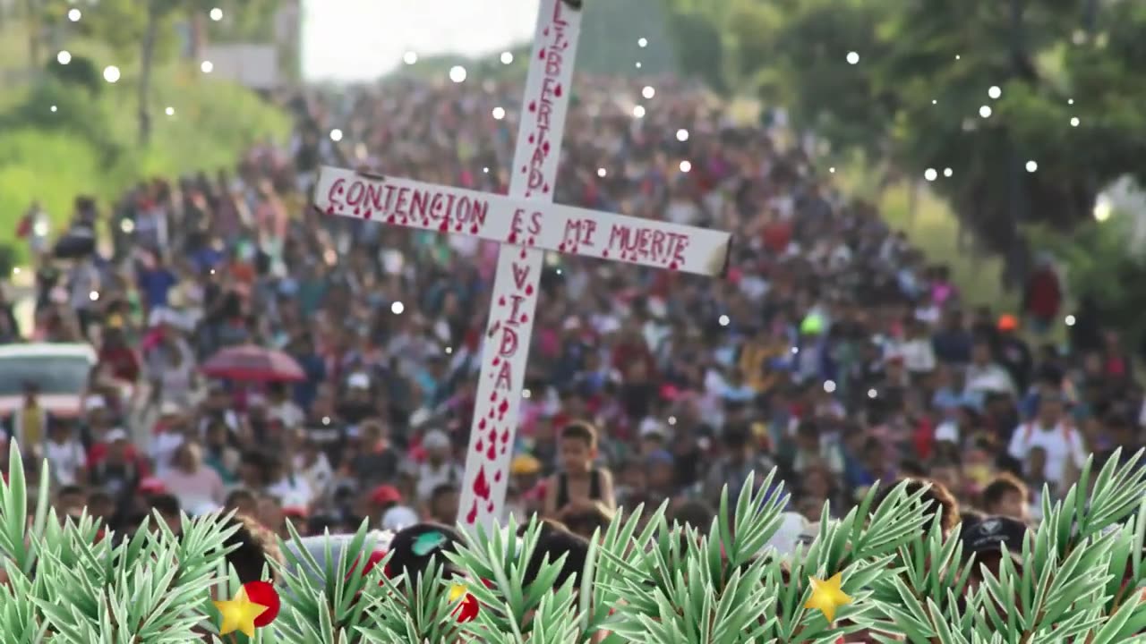 🚨🚨 Caravana de la Natividad Desata Oleada Humana Rumbo a ESTADOS UNIDOS DE AMÉ