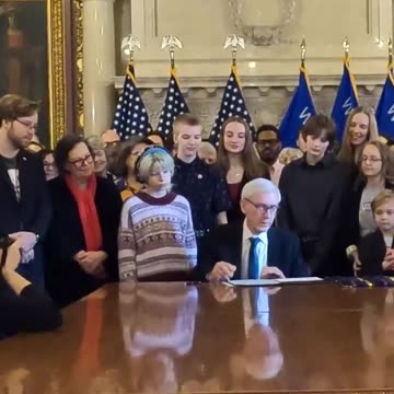 'Sick': Wisconsin Governor Tony Evers Vetoes Bill Banning Child Transitions