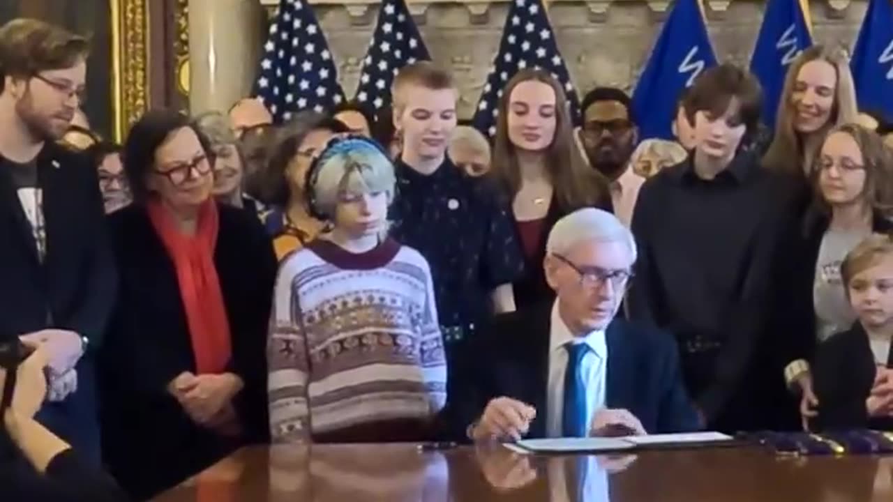 'Sick': Wisconsin Governor Tony Evers Vetoes Bill Banning Child Transitions