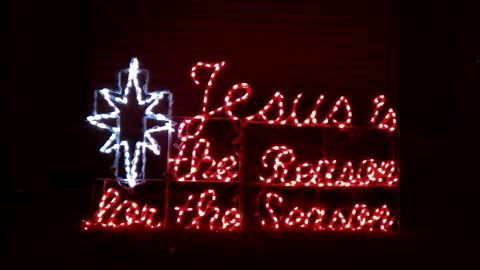 Do Your Christmas Lights Share Christ's Message? Or are They Just Secular Pretty Lights?