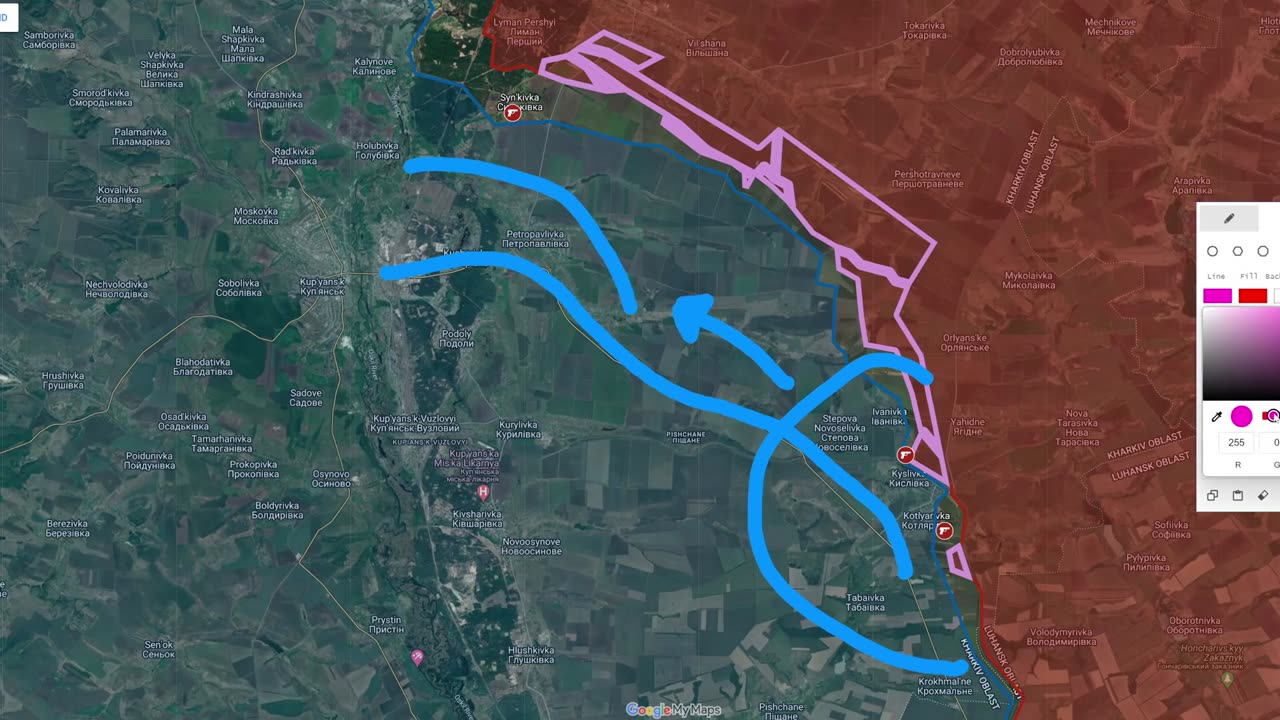 Russian Offensive Has Begun In The Kupyansk Direction Syn'kivka Abandoned