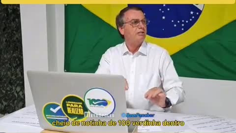 Brazilian president teaching how to pay bribes