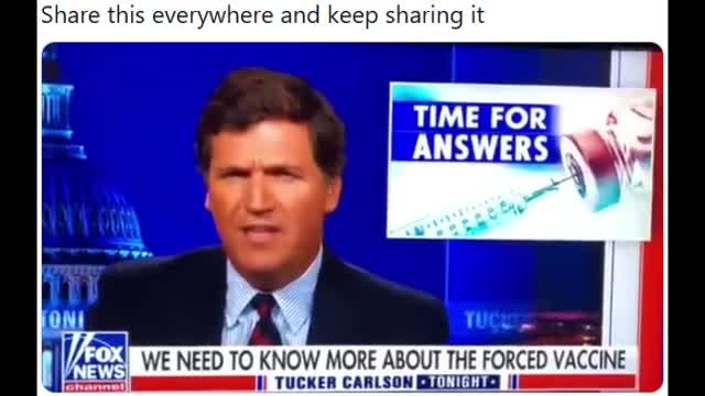 On Fox News!! - We Need To Know More About The Forced Vaccine