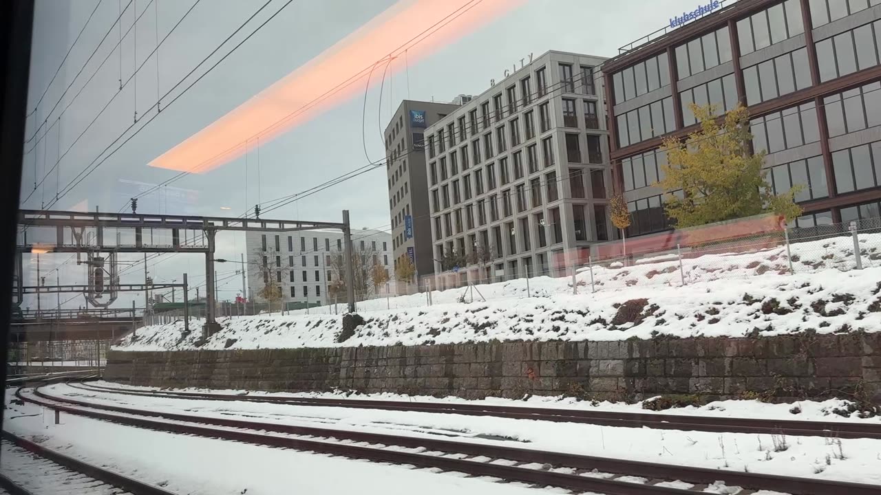 Gruusige Bahnfahrt nach Basel