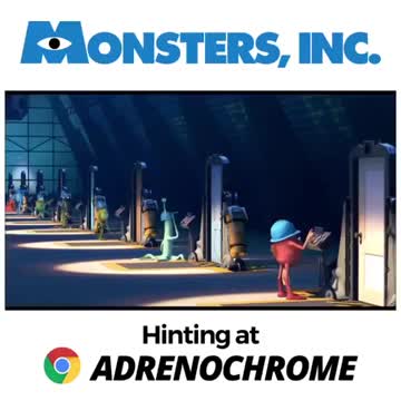 Monsters Inc Hinting At Adrenochrome