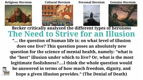 Ernest Becker: Heroism & the Fear of Death