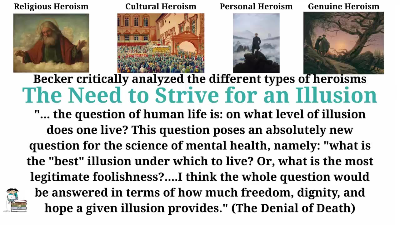 Ernest Becker: Heroism & the Fear of Death