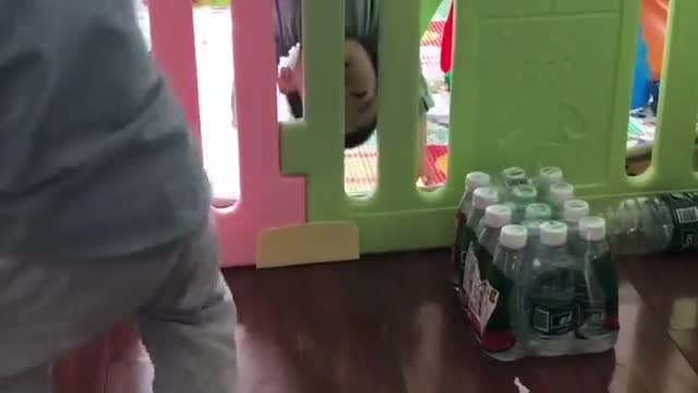 Skilled wall climber