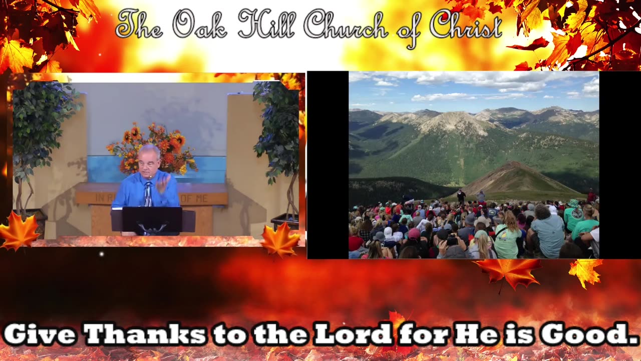 Oak Hill Church of Christ 11-3-24 Message: "A Good Act Brings God's Attention"