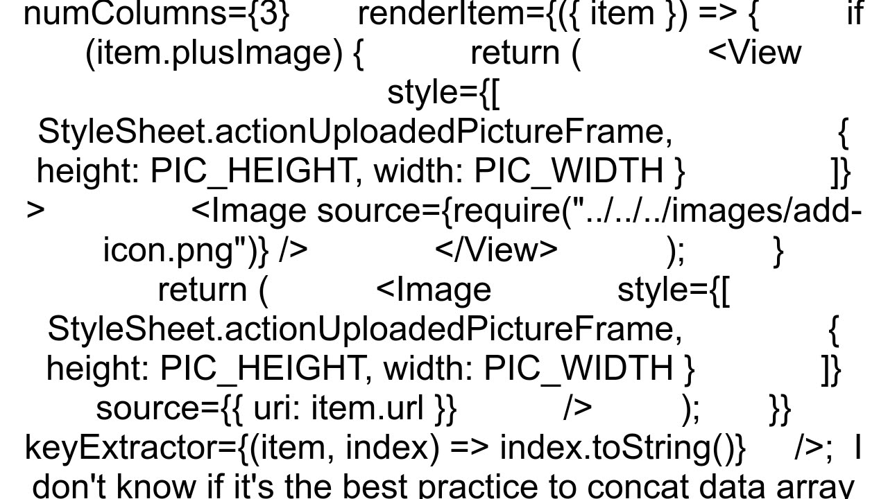 Add one last element to the end of FlatList