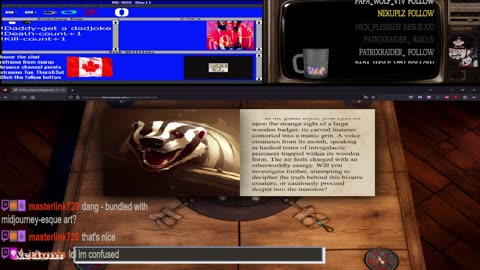 Thursday stream--the second half