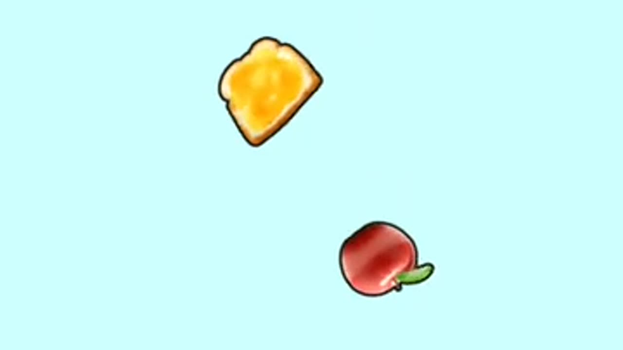 Pou gameplay: Food Drop (minigame)