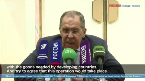 Lavrov: West keeps silent on European ports not accepting Russian grain ships amid food crisis fears
