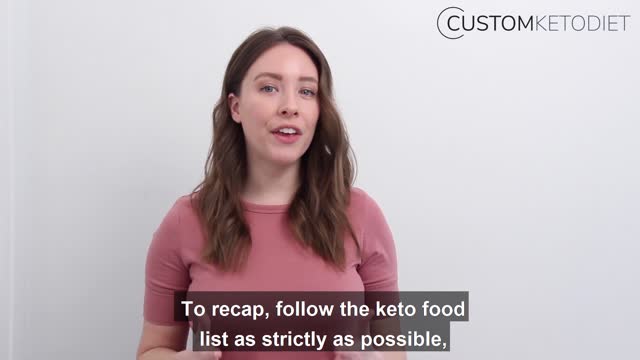 Custom keto diet to loose weight in 8 weeks