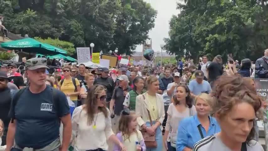 SYDNEY FREEDOM MARCH - MCJ Reporting