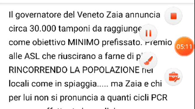OMS: EVITARE TAMPONI SU ASINTOMATICI. GREEN PASS: CHI NON VUOL VACCINARSI NON VA OBBLIGATO.