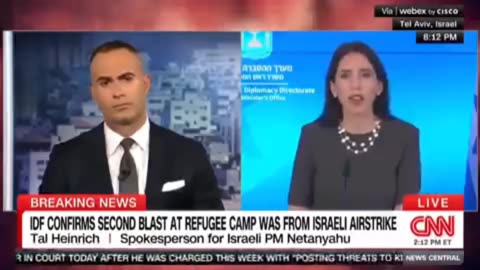 Ntanyahu's spokesperson has a little Freudian slip, says IDF is there to kill civilians 🤦‍♂️