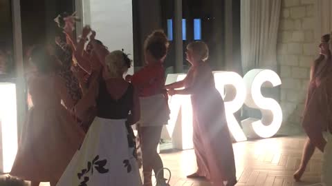 Surprised Bouquet Reaction