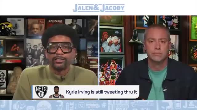 Addressing Kyrie Irving’s comments on vaccine requirements | Jalen & Jacoby