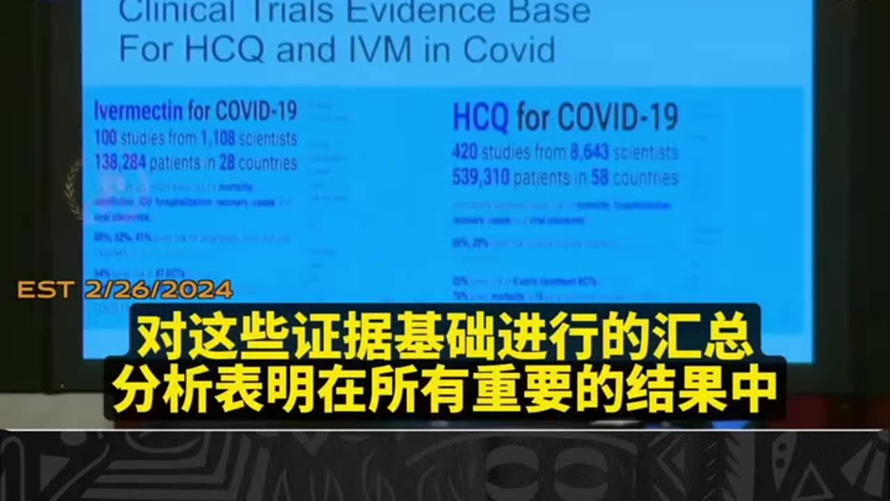 #covid药物被FDA刻意控制 #covid19 #ivermectin #FDA #NobelPrize #银蕨时事