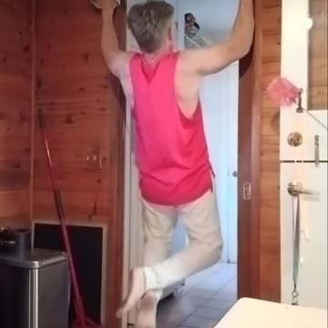 4/02/2024-Upper day Pull-Ups - 4r #100drugfree #65yroldstrength