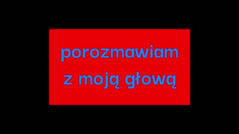 porozmawiam z moją głową