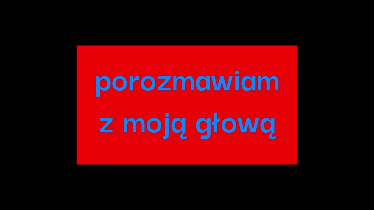 porozmawiam z moją głową