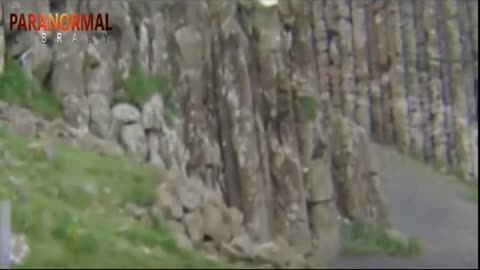 Giant rock doorway in Ireland