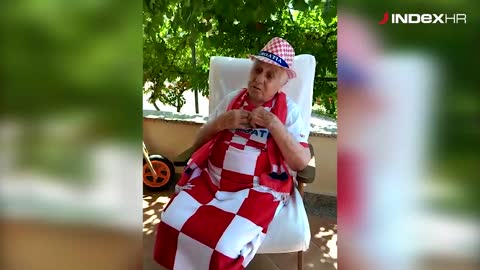 Poruka 93-godišnje bake hrvatskim nogometašima
