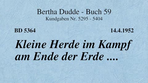 BD 5364 - KLEINE HERDE IM KAMPF AM ENDE DER ERDE ....