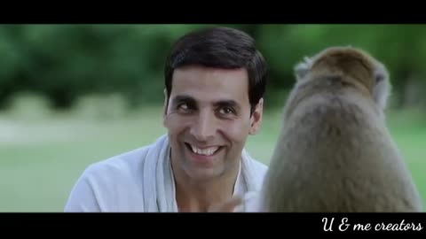 Akshay Kumar Fight With Monkey Funny Status