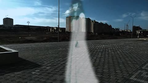 The spirit walks in the park