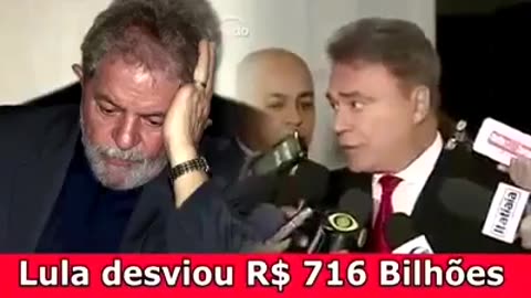 LULA DESVIOU R$ 716 BILHÕES. E AI PETISTAS ?