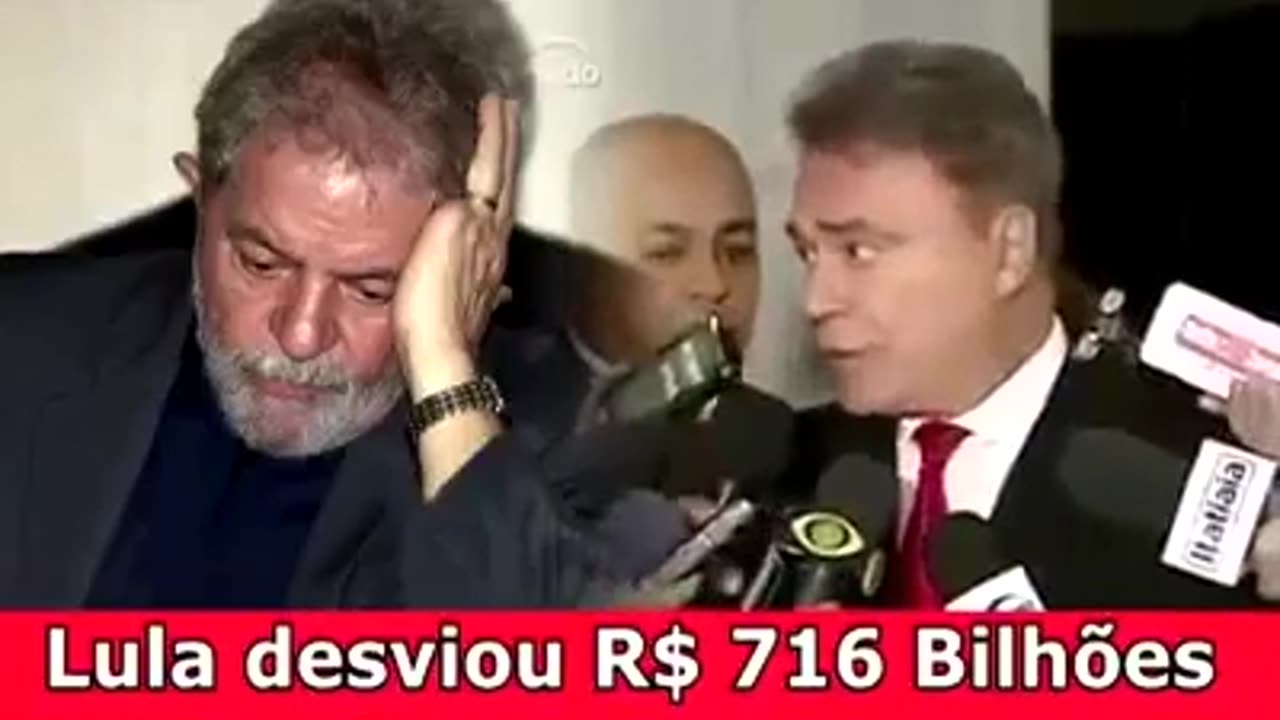 LULA DESVIOU R$ 716 BILHÕES. E AI PETISTAS ?