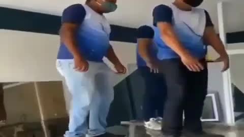 Mexicans dancing on glass funny?