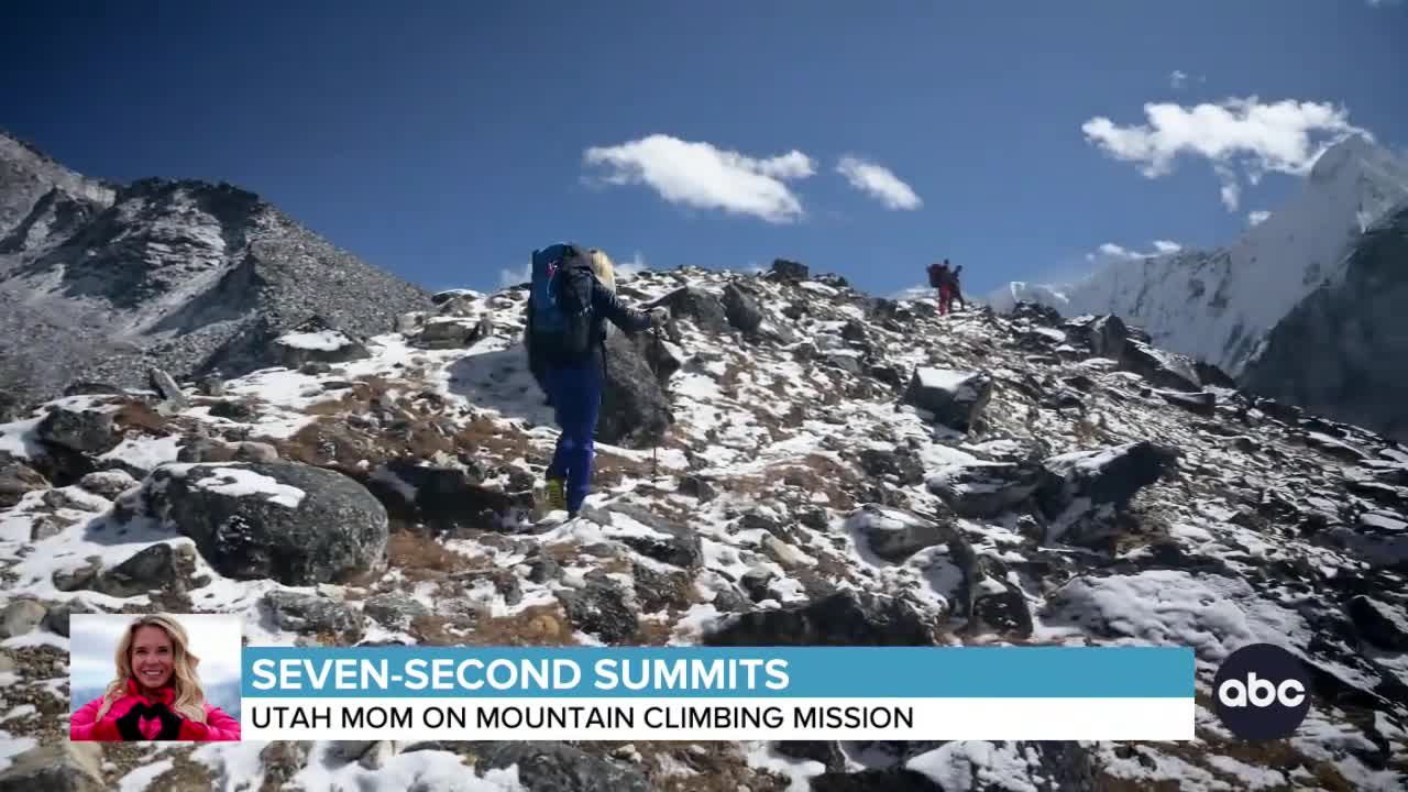 A mountain-climbing mission